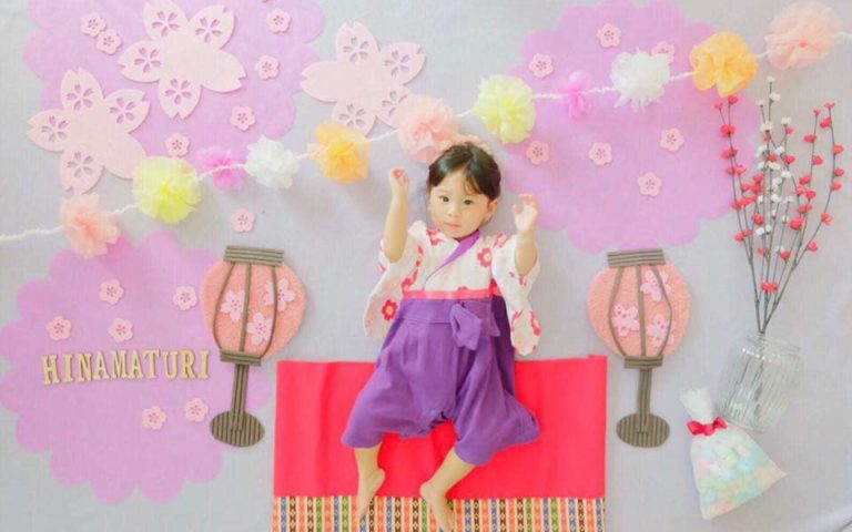 ＜終了しました＞2/21(木）名入れ&可愛いリボンフレーム付き 【ひな祭りおひるねアート】