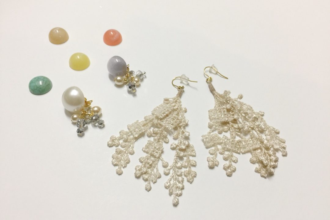 6/12(水)【coffee染めのタッセルピアスと選べる夏色ピアス作り@八千代】