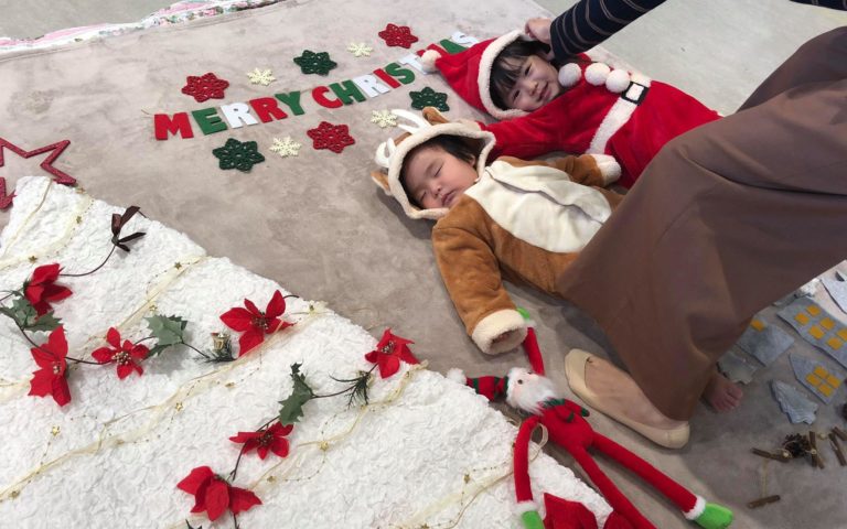 【開催報告】12/3(火)クリスマスおひるねアート@船橋